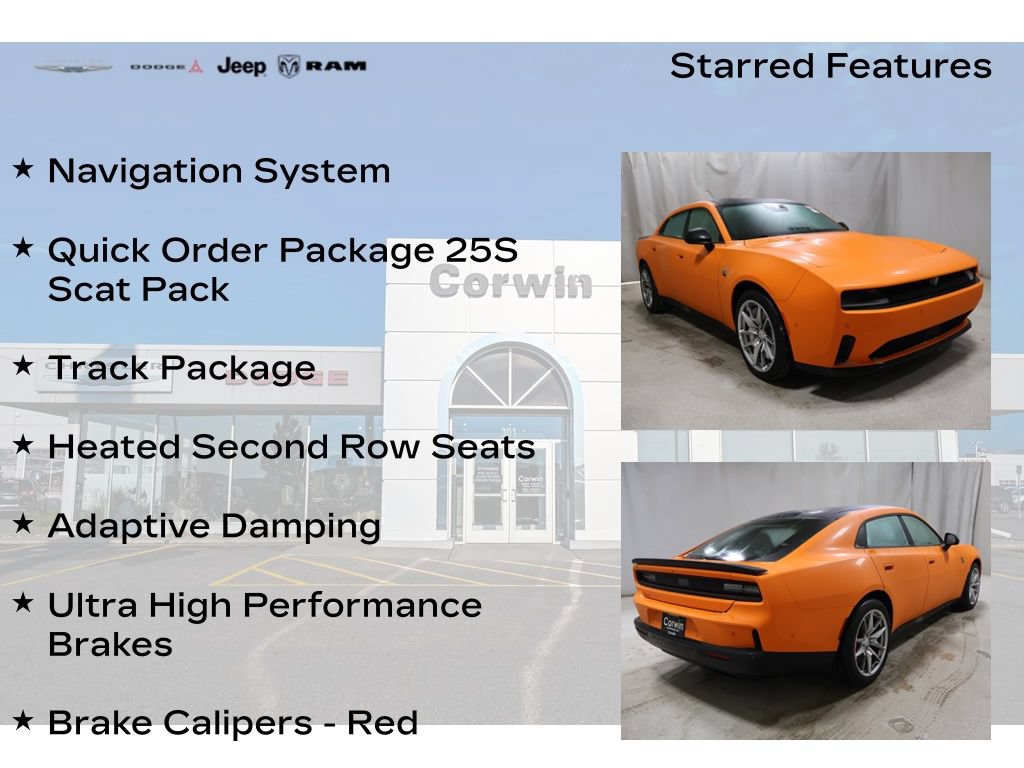 New 2026 Dodge Charger Daytona Scat Pack w/ Track Package AWD/4WD image 10