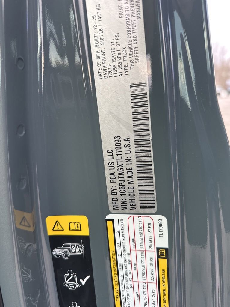 New 2026 Jeep Gladiator Willys image 29