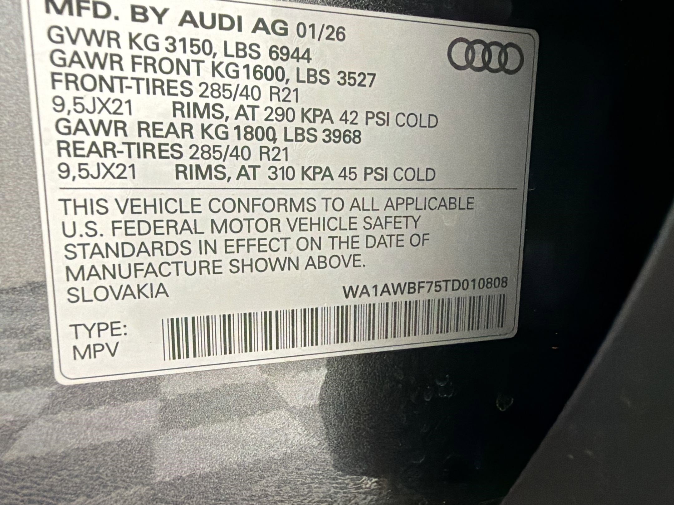 New 2026 Audi SQ7 Premium Plus image 18