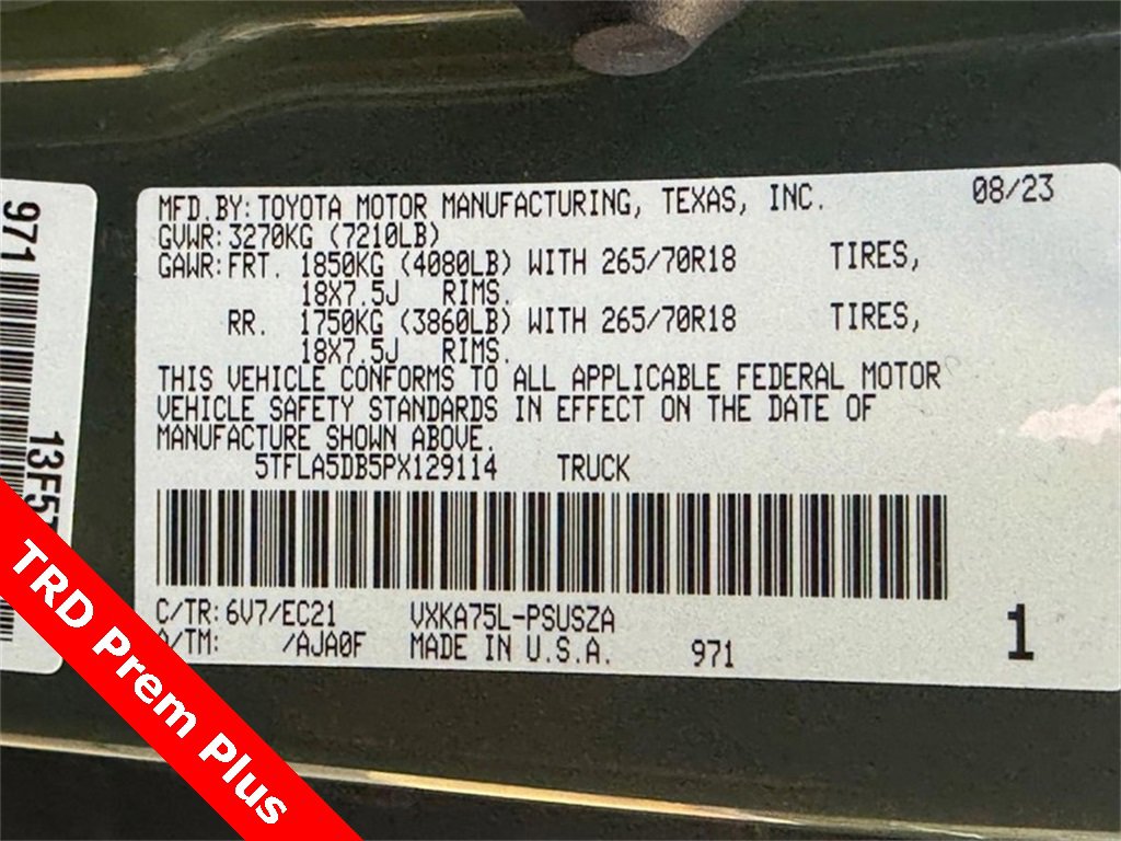 Used 2023 Toyota Tundra SR5 image 30