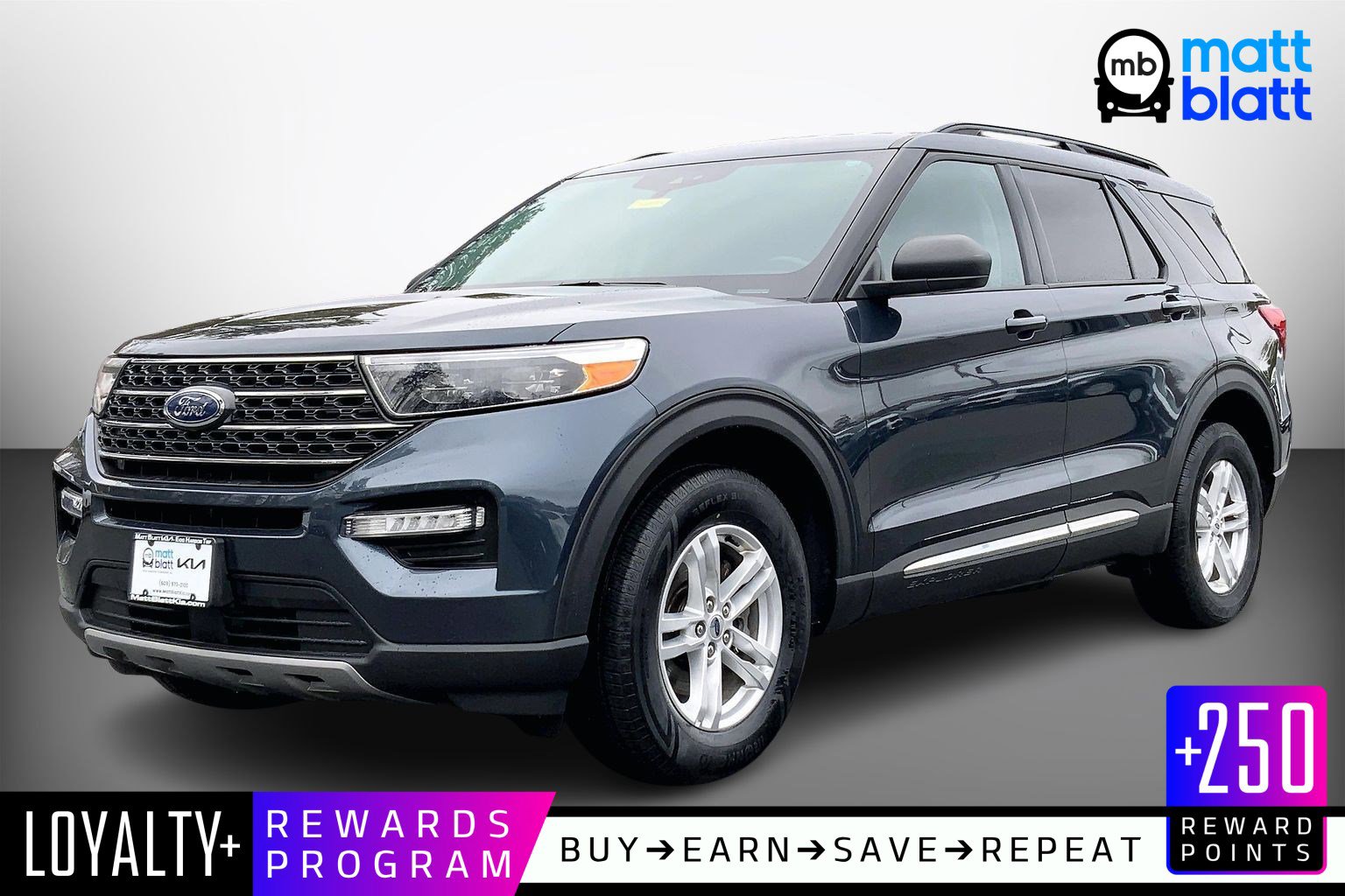 Used 2023 Ford Explorer XLT w/ Equipment Group 202A image 1