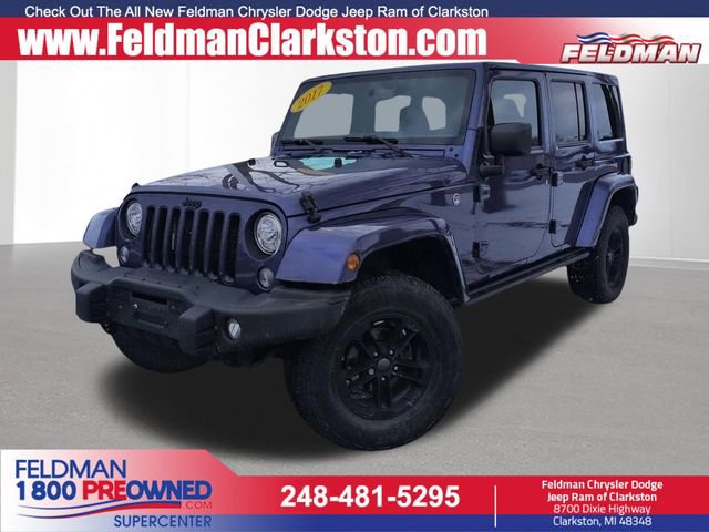 Used 2017 Jeep Wrangler Unlimited Sahara