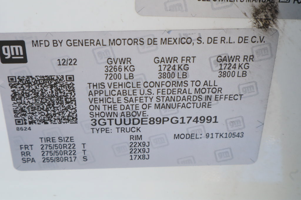 Certified 2023 GMC Sierra 1500 SLT w/ SLT Convenience Package AWD/4WD image 34