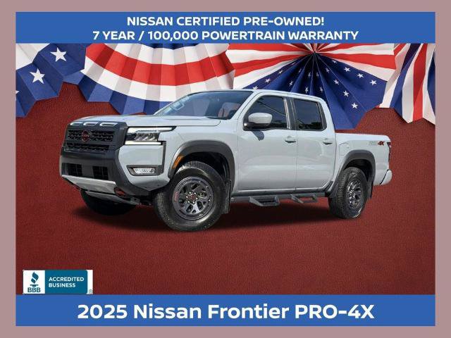 Certified 2025 Nissan Frontier PRO-4X w/ Pro Convenience Package AWD/4WD image 1
