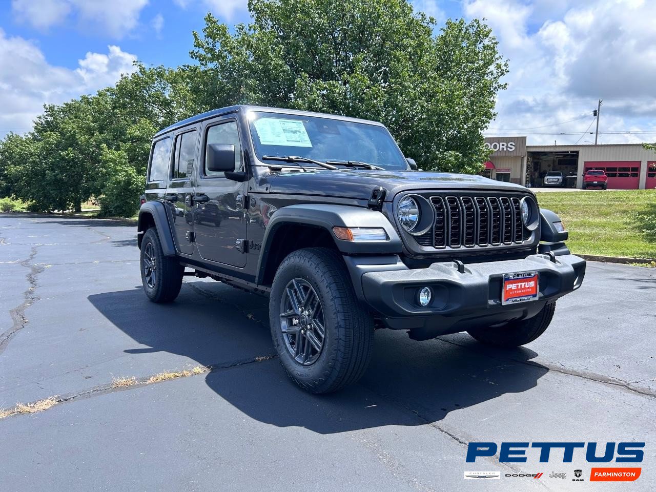 New 2025 Jeep Wrangler Unlimited Sport image 1