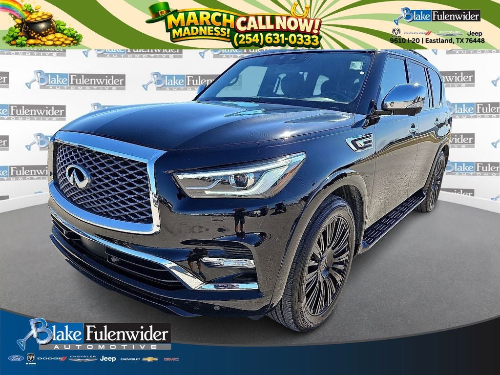 Used 2021 INFINITI QX80 Sensory w/ Cargo Package image 1