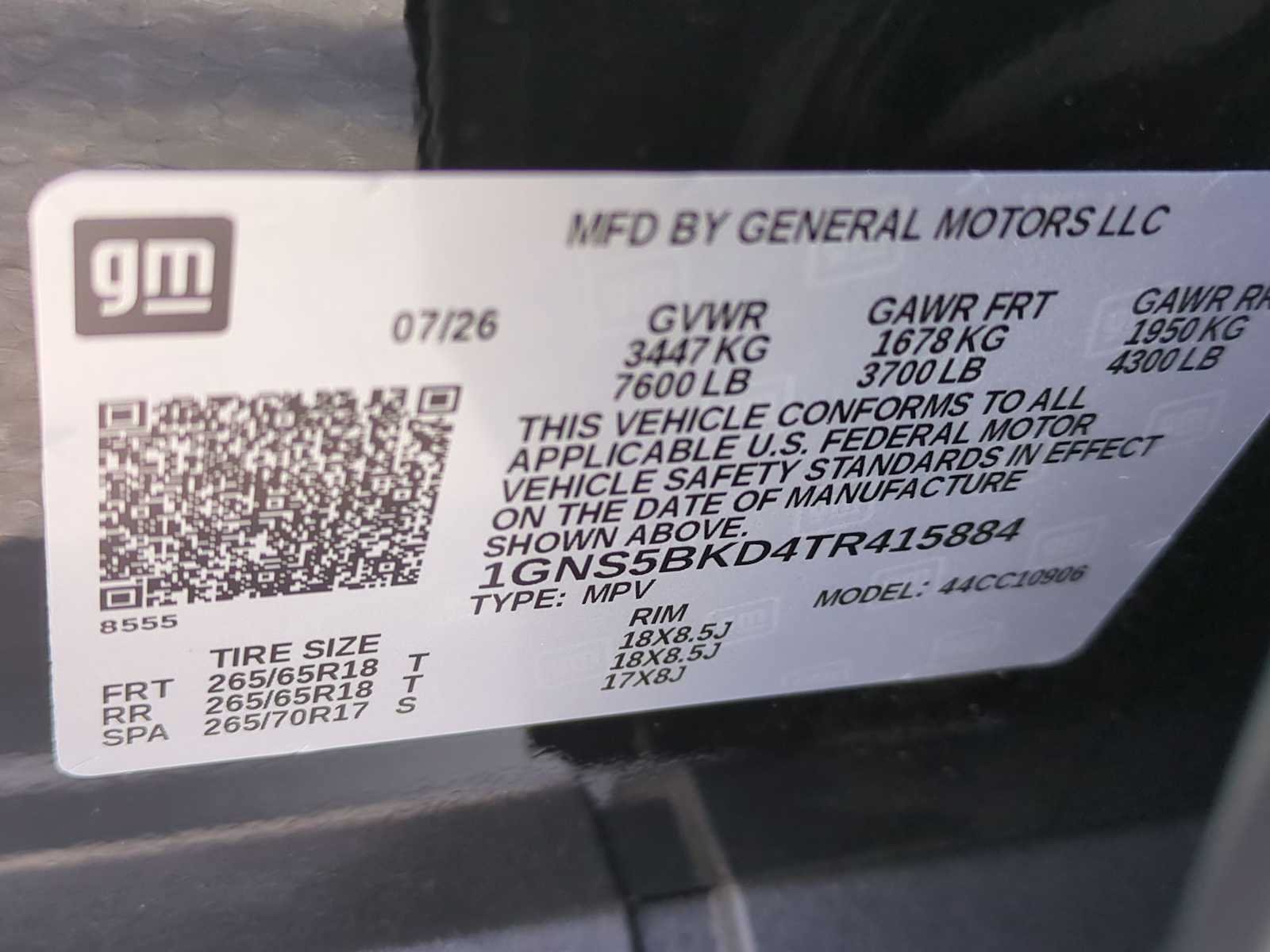 New 2026 Chevrolet Suburban LS RWD image 30