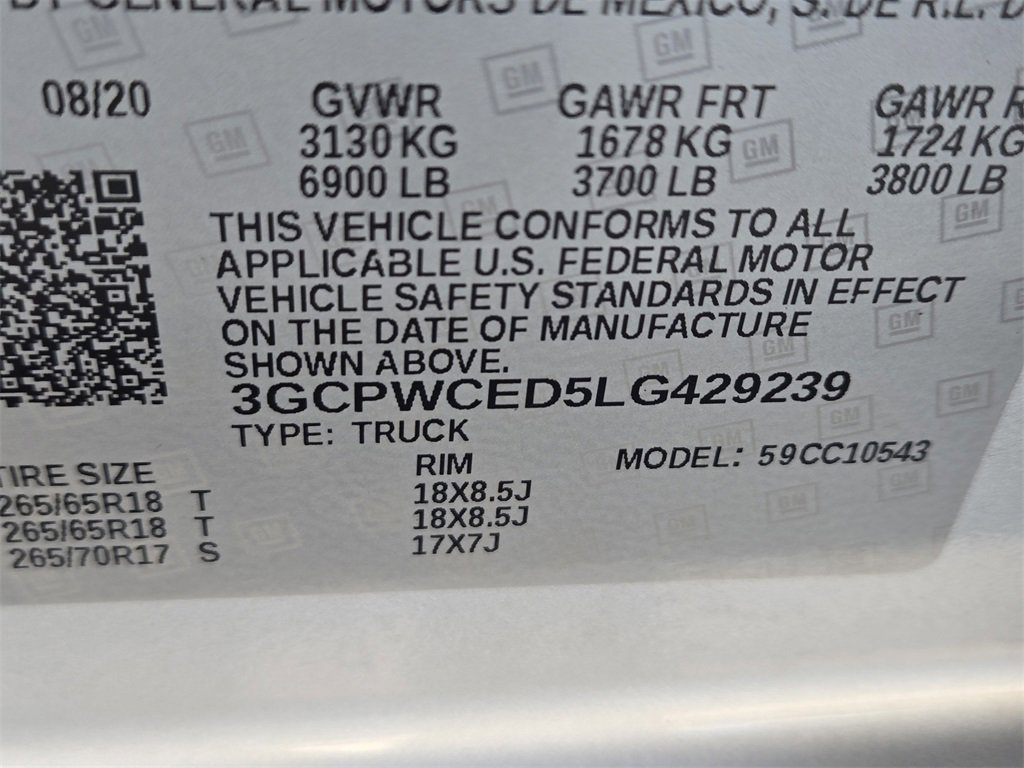 Used 2020 Chevrolet Silverado 1500 LT w/ Texas Edition image 34