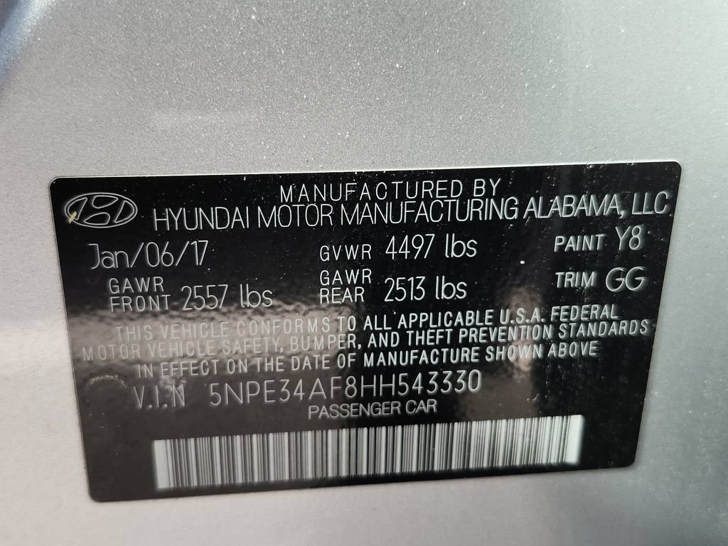 Used 2017 Hyundai Sonata Limited w/ Ultimate Package 04 FWD image 12