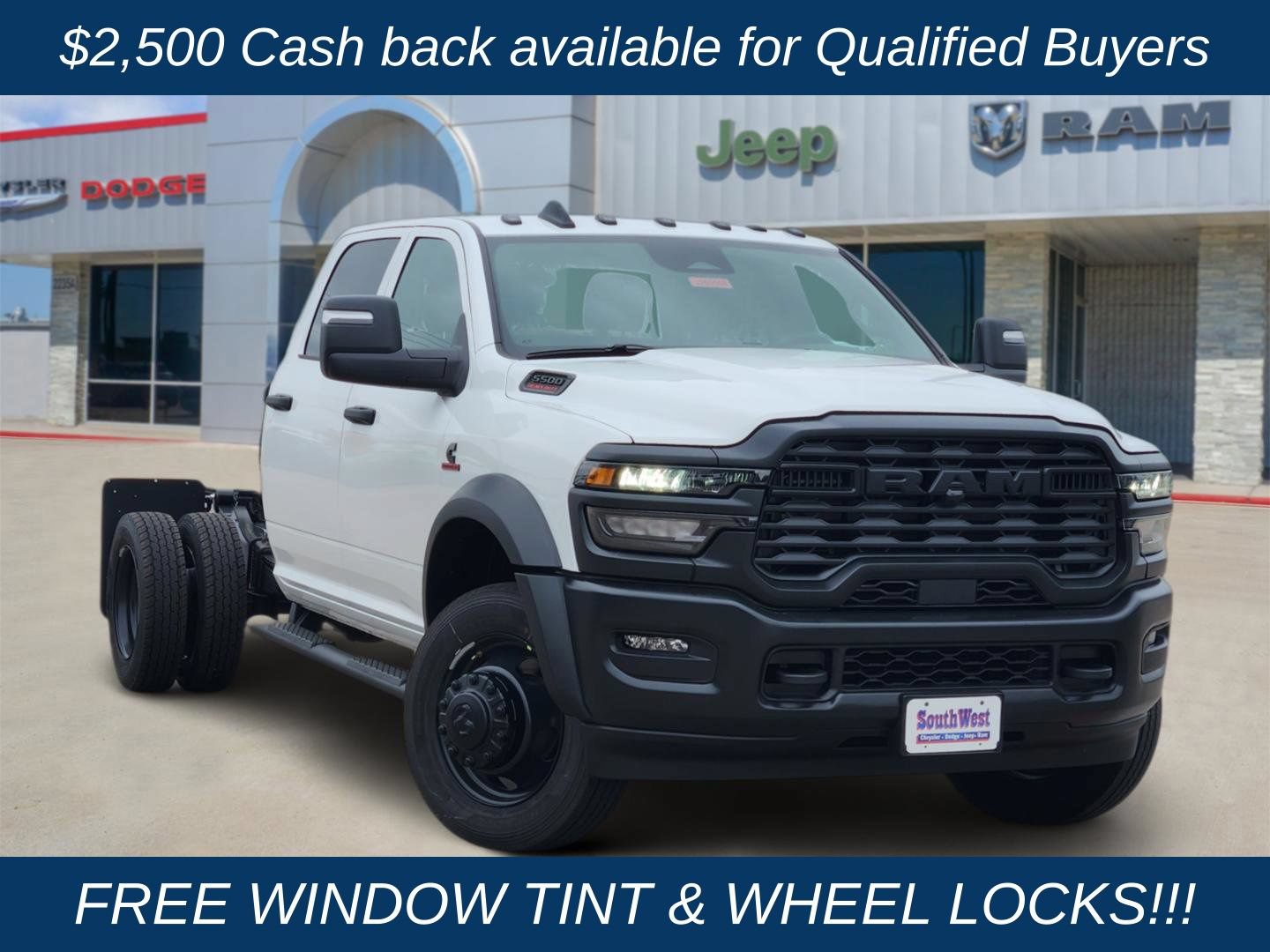 New 2026 RAM 5500 Tradesman AWD/4WD 360° Tour