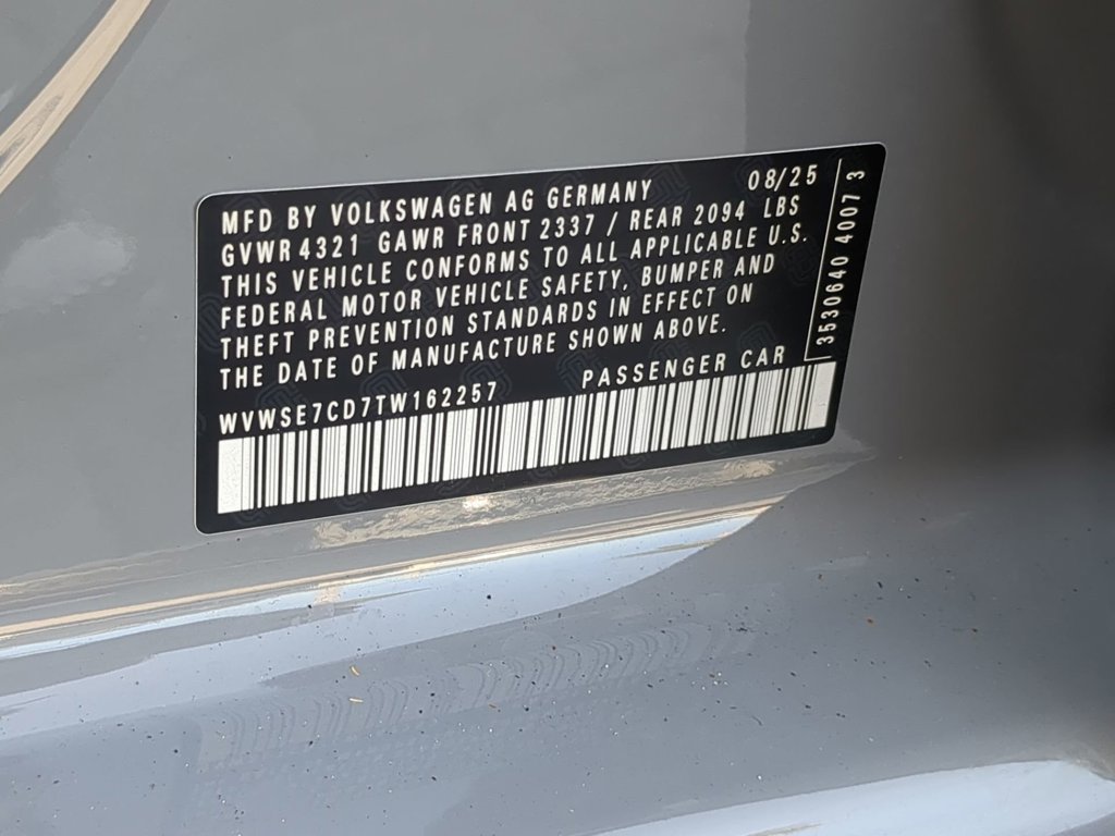 New 2026 Volkswagen GTI SE FWD image 34