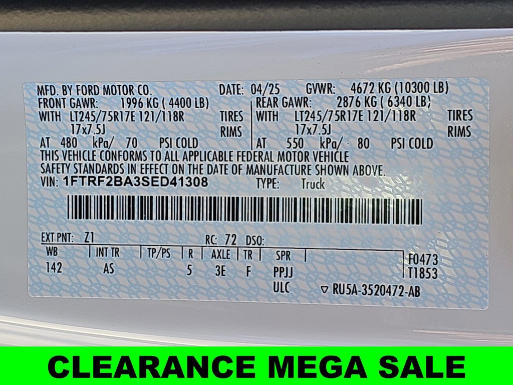 New 2025 Ford F250 XL w/ FX4 Off-Road Package image 42