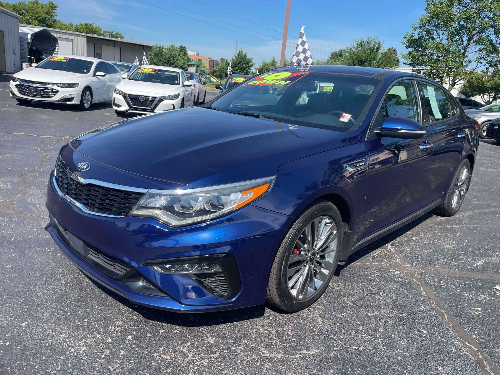 Used 2019 Kia Optima SX w/ SX Limited (Black) Package FWD image 3