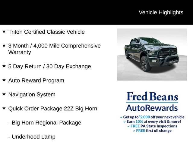 Used 2017 RAM 3500 Big Horn w/ Black Appearance Group AWD/4WD image 5