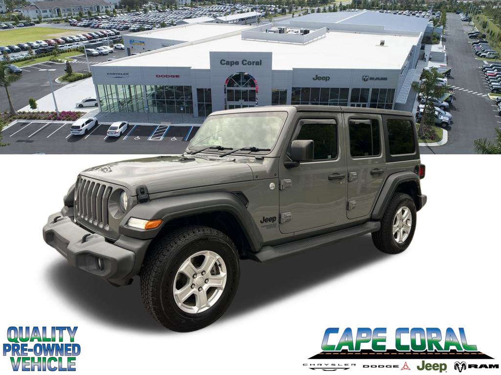 Used 2021 Jeep Wrangler Unlimited Sport w/ Cold Weather Group