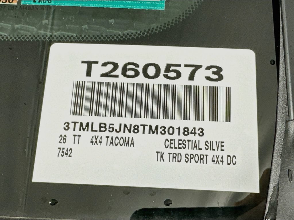 New 2026 Toyota Tacoma TRD Sport AWD/4WD image 17