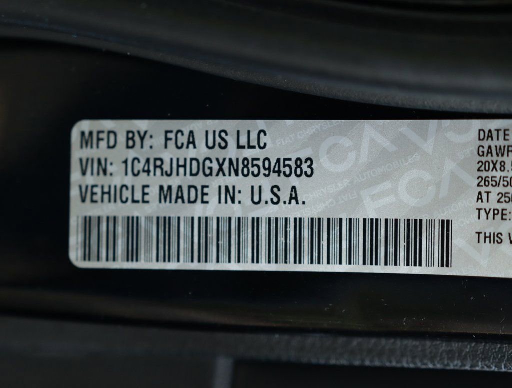 Used 2022 Jeep Grand Cherokee Overland w/ Luxury Tech Group IV image 47