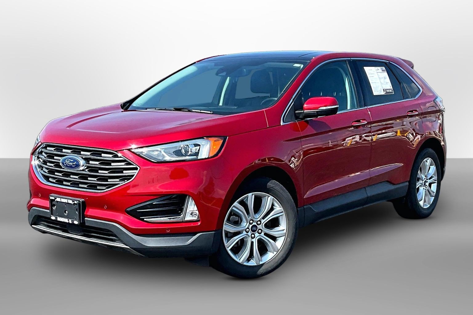 Used 2021 Ford Edge Titanium w/ Cargo Accessory Package AWD/4WD image 13
