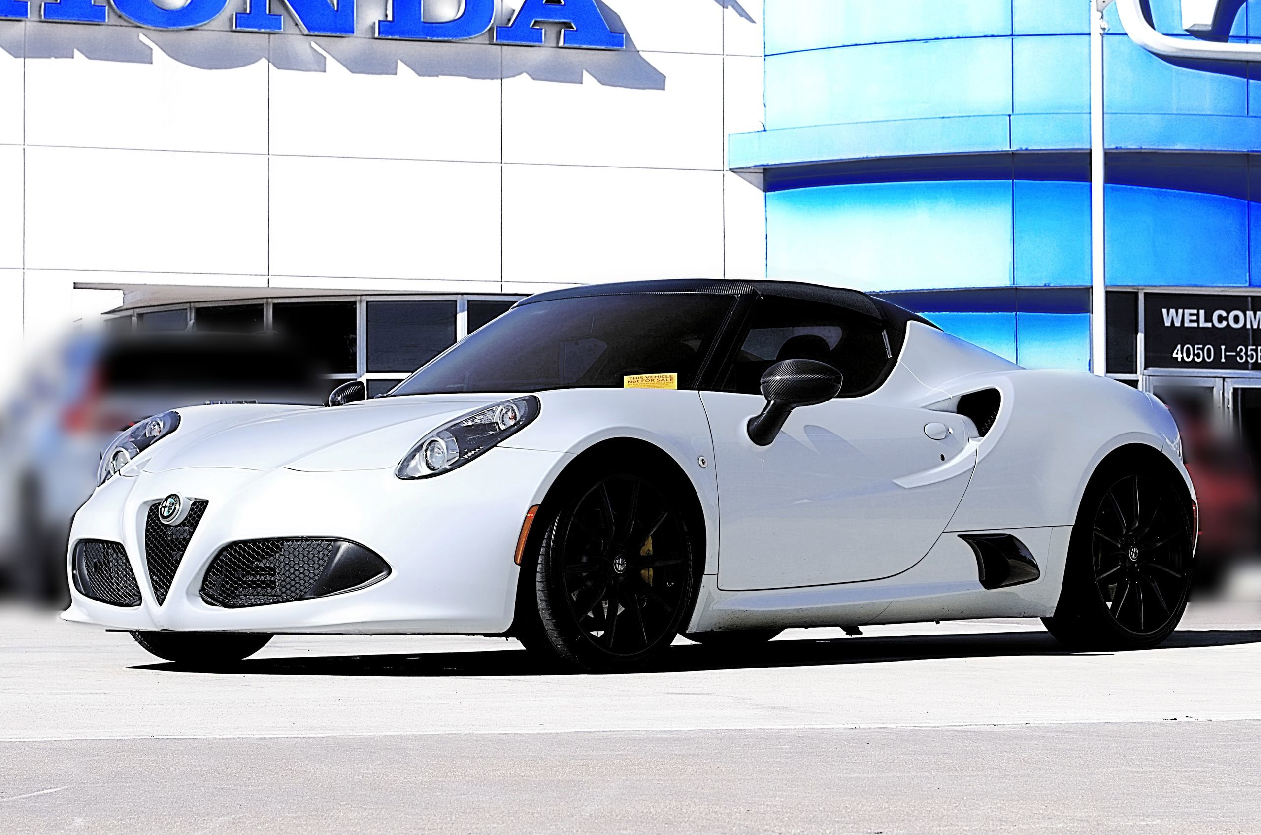 Used 2015 Alfa Romeo 4C Spider w/ Spider Track Package