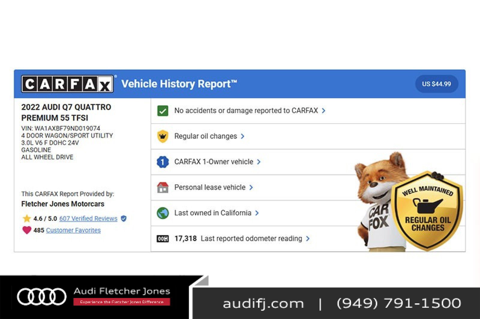 Used 2022 Audi Q7 3.0T Premium image 2
