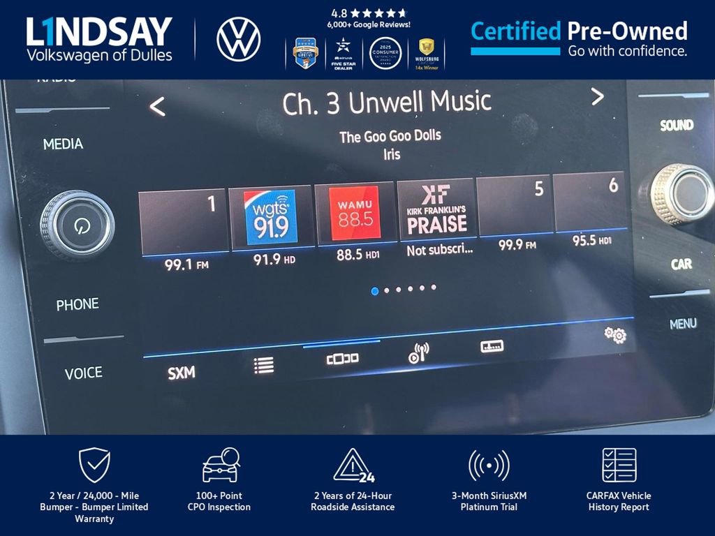 Certified 2021 Volkswagen Atlas Cross Sport SE w/ Panoramic Sunroof Package image 16