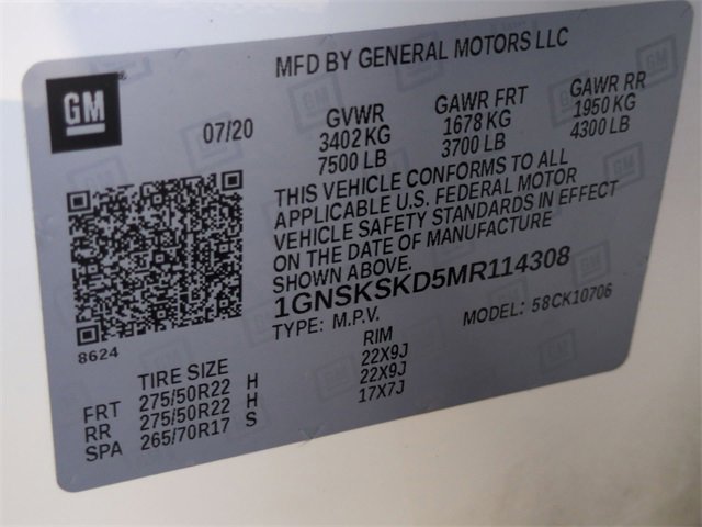 Certified 2021 Chevrolet Tahoe Premier w/ Premium Package image 36