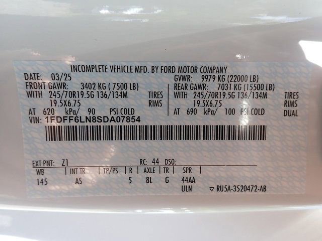 New 2025 Ford F600 4x4 Regular Cab Super Duty w/ XL Chrome Package image 18