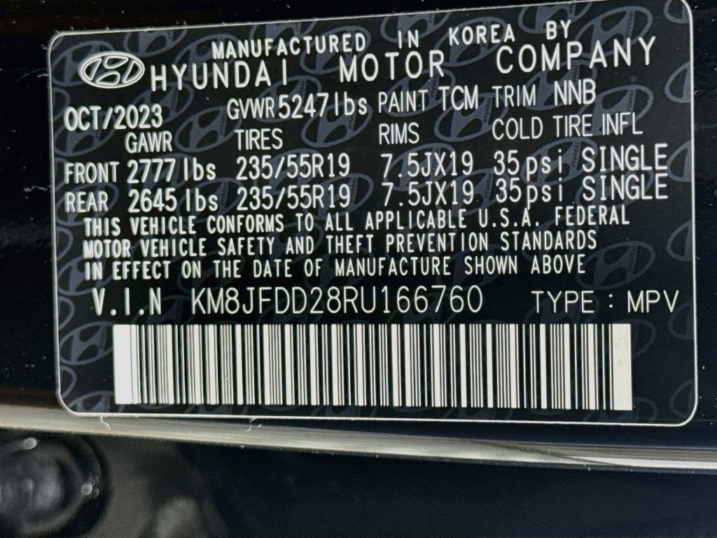 Used 2024 Hyundai Tucson Limited AWD/4WD image 17