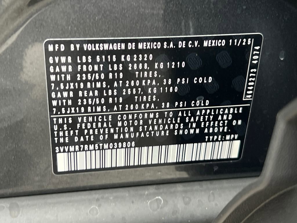 New 2026 Volkswagen Tiguan SE image 34