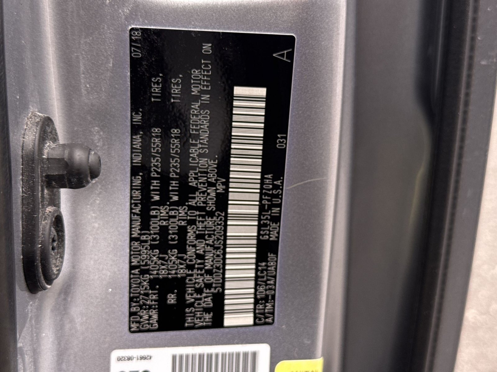Used 2018 Toyota Sienna XLE Premium AWD/4WD image 30