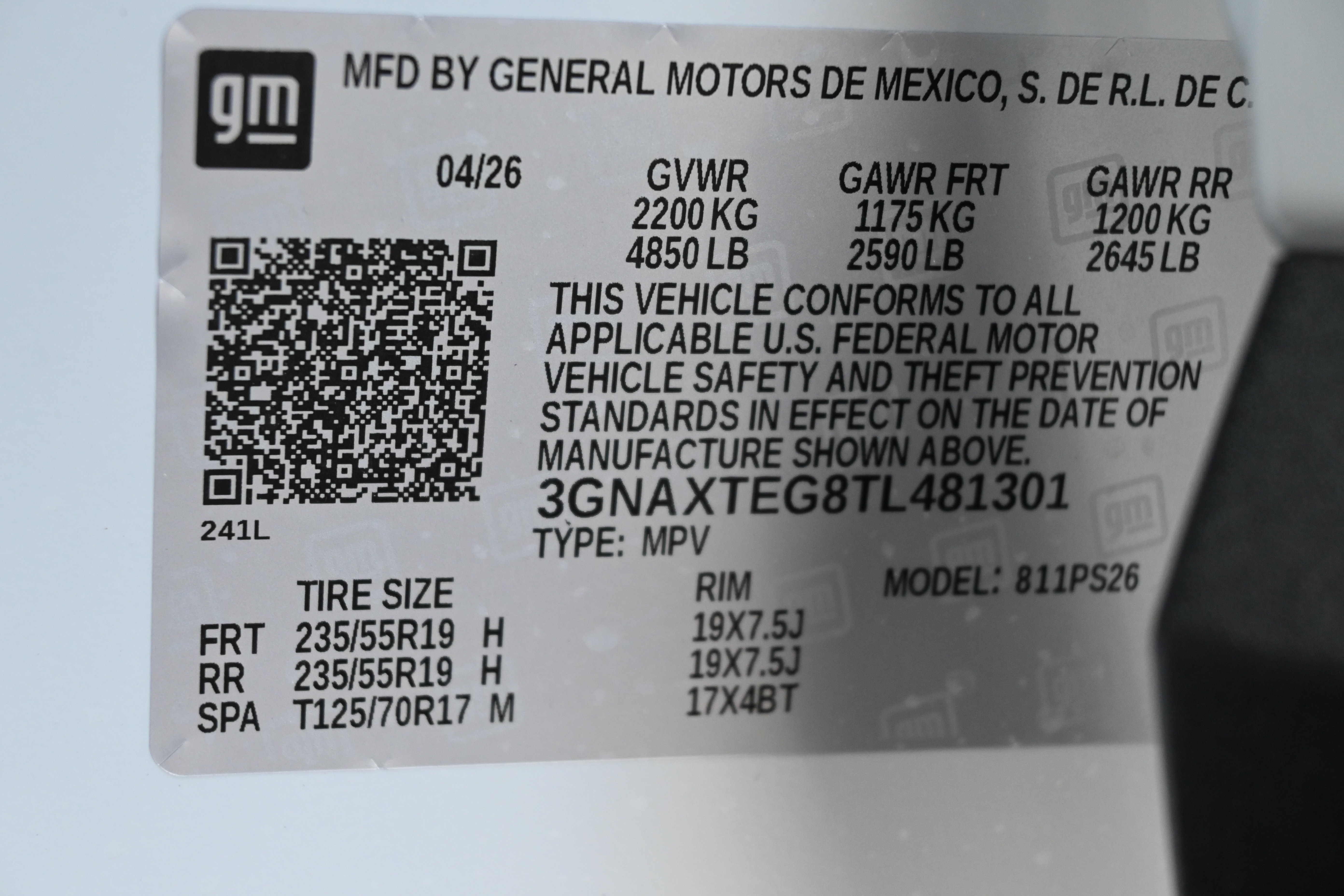New 2026 Chevrolet Equinox RS w/ Convenience Package III AWD/4WD image 33