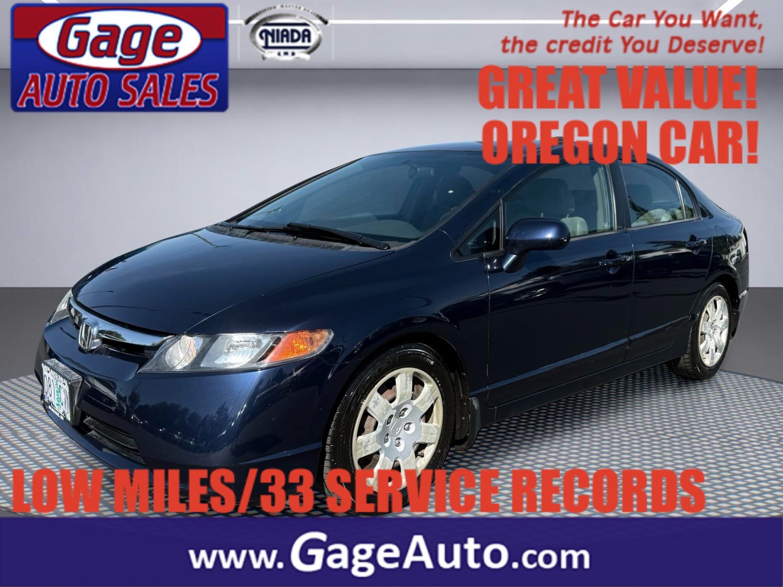 Used 2007 Honda Civic LX