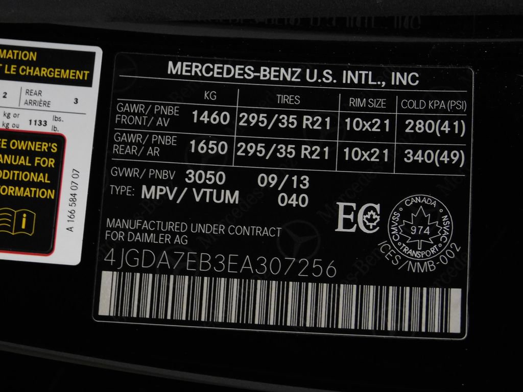 Used 2014 Mercedes-Benz ML 63 AMG 4MATIC image 75