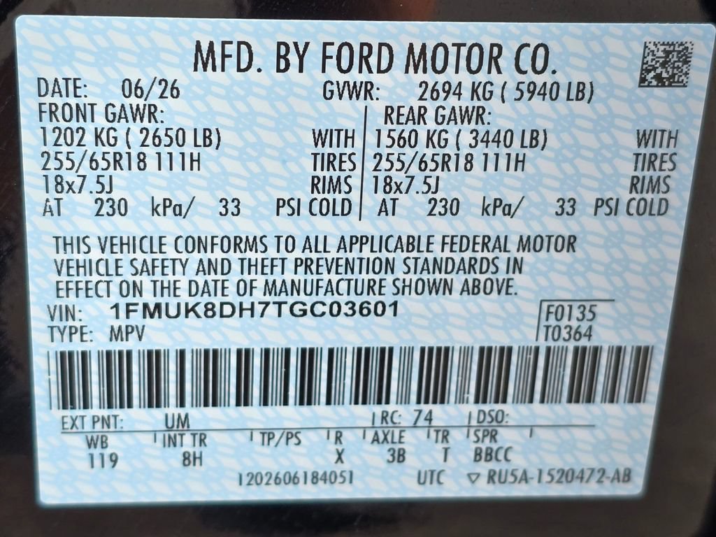 New 2026 Ford Explorer Active AWD/4WD image 30