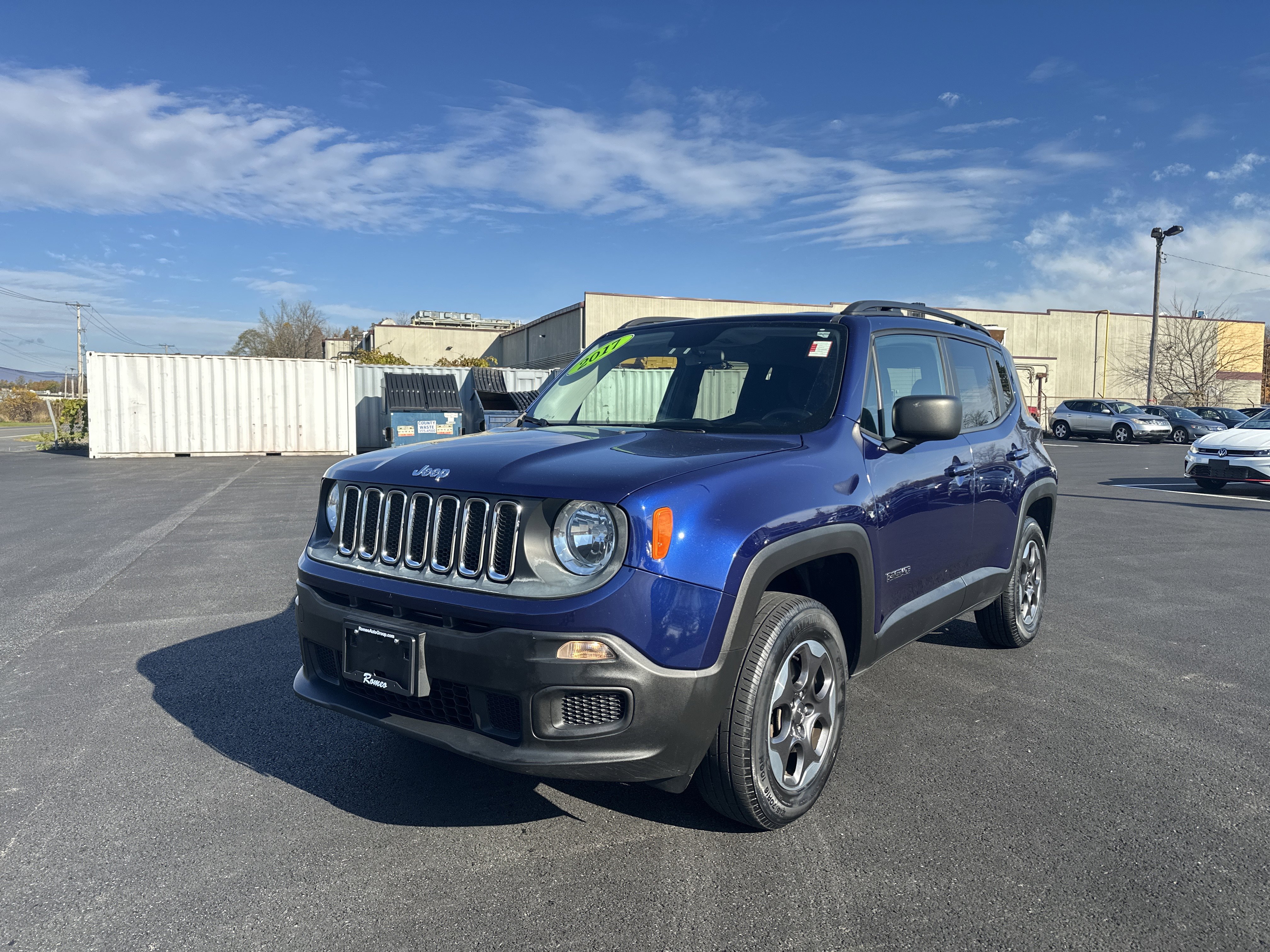 Used 2017 Jeep Renegade Sport w/ Power & Air Group