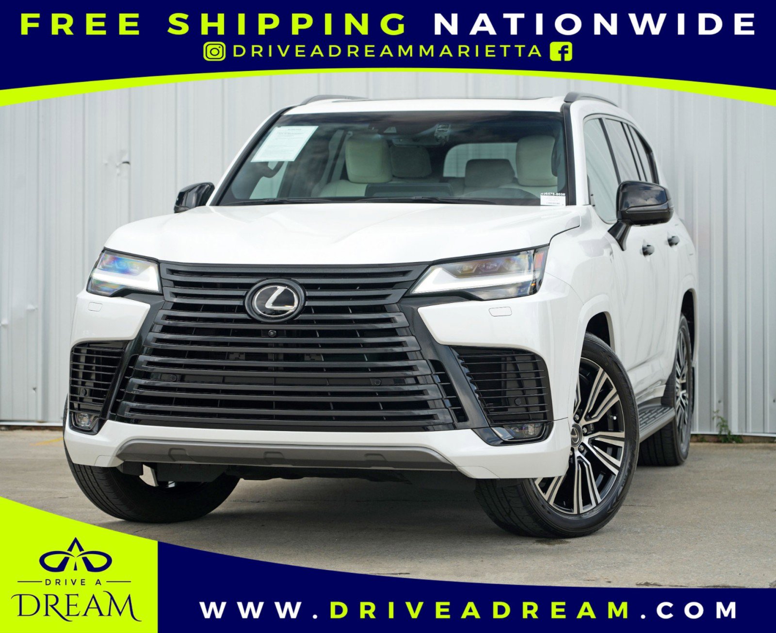 Used 2023 Lexus LX 600 4WD w/ Appearance Package