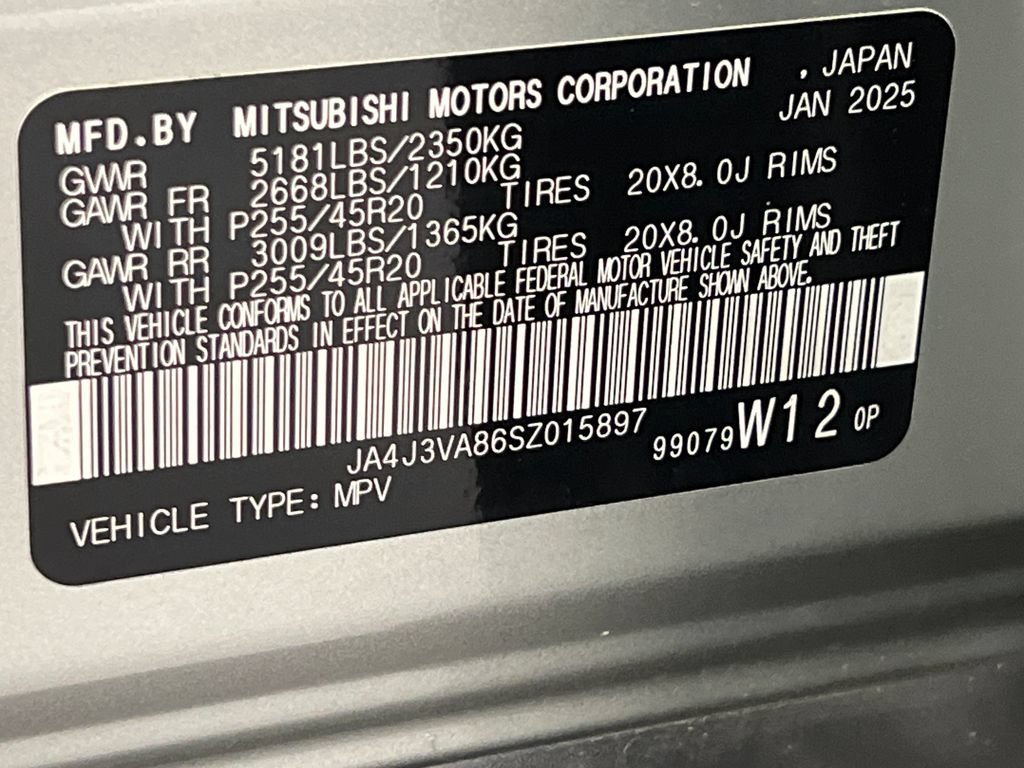 Used 2025 Mitsubishi Outlander SE FWD image 83