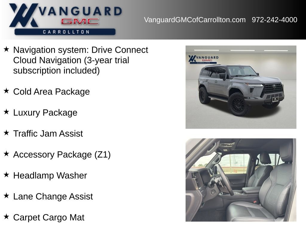 Used 2025 Lexus GX 550 w/ Accessory Package (Z1) AWD/4WD image 6