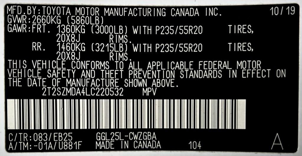 Used 2020 Lexus RX 350 F Sport w/ Cold Weather Package image 23