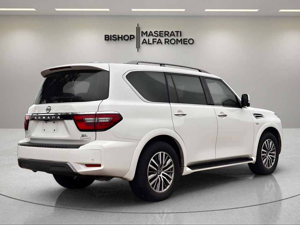 Used 2021 Nissan Armada SL w/ Captain's Chairs Package RWD image 6