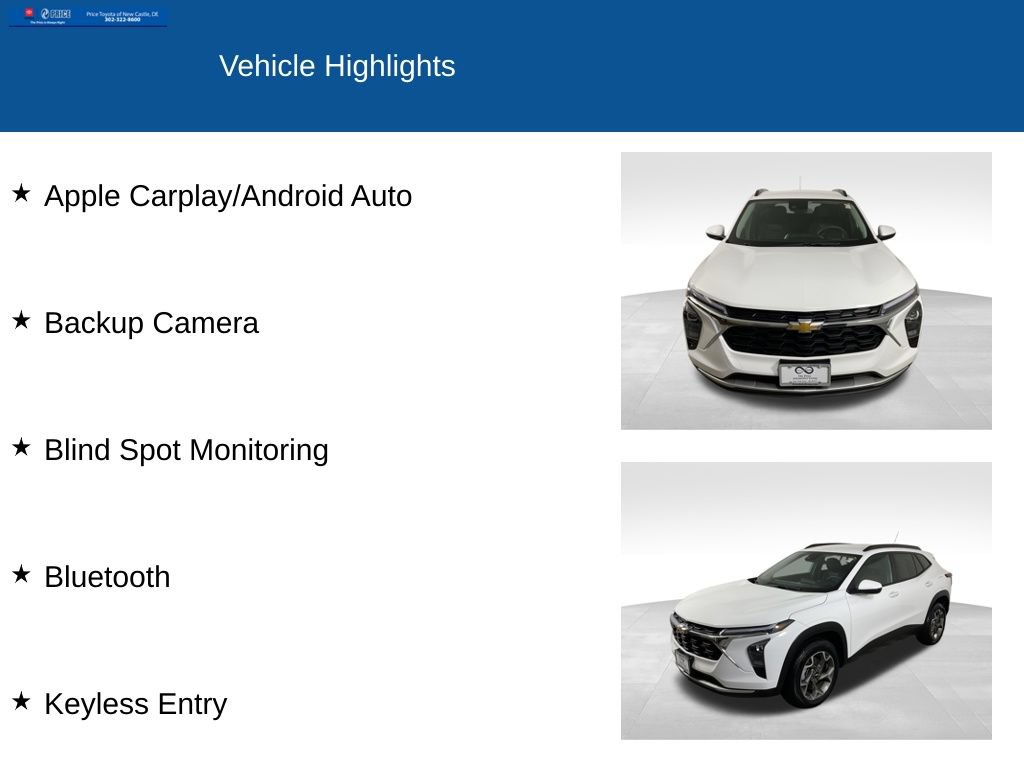 Used 2025 Chevrolet Trax LT FWD image 2