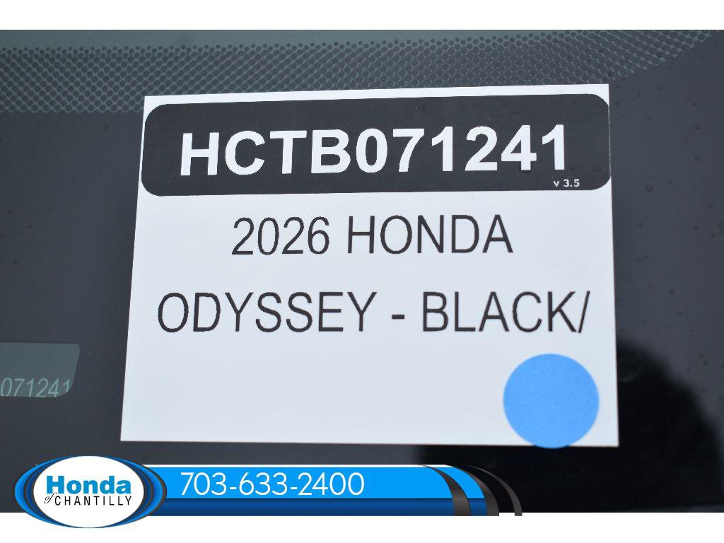 New 2026 Honda Odyssey EX-L image 37