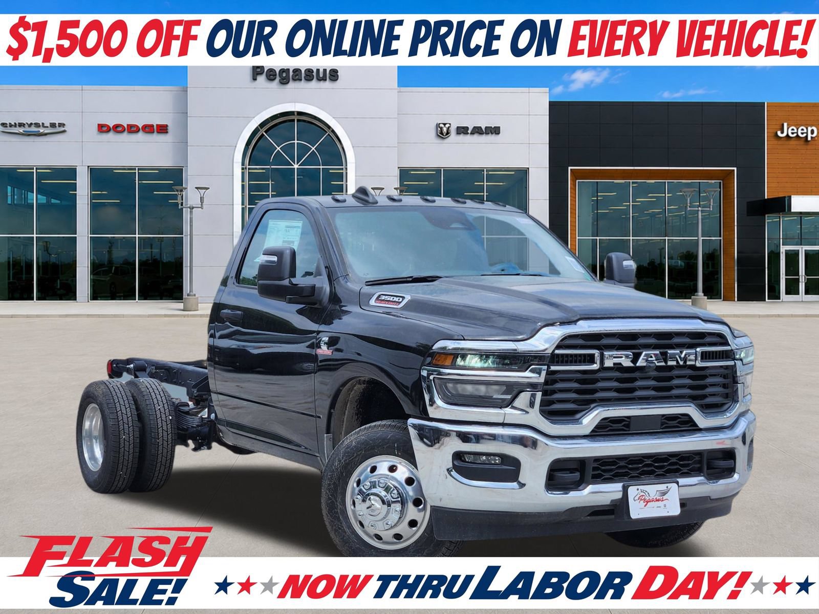 New 2025 RAM 3500 Tradesman RWD image 1