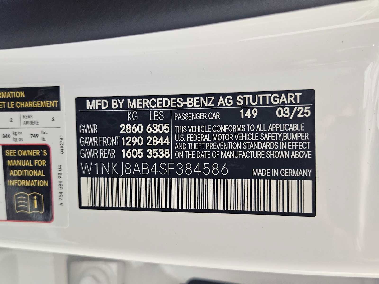 New 2025 Mercedes-Benz GLC 63 AMG S image 44