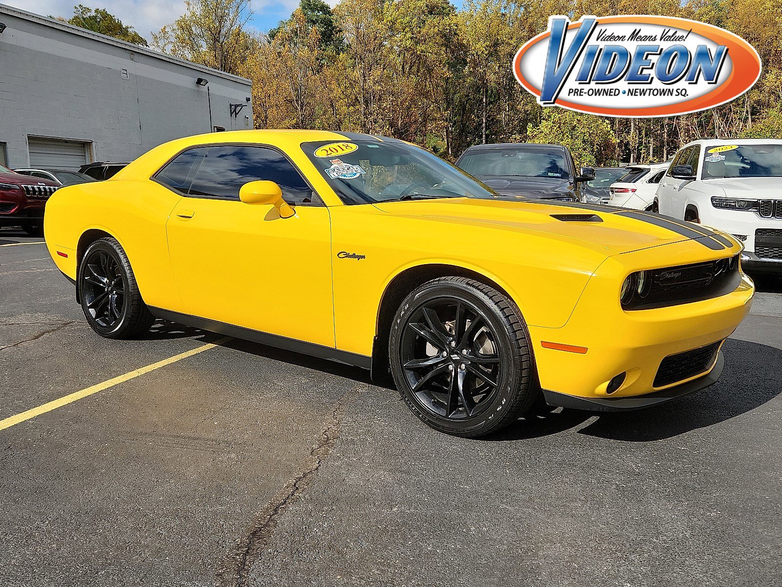Certified 2018 Dodge Challenger SXT w/ Blacktop Package