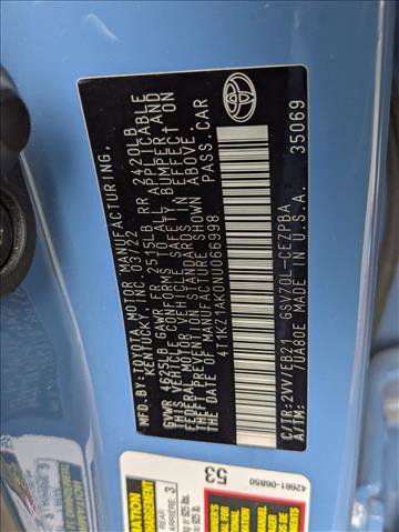 Used 2022 Toyota Camry TRD w/ TRD Package w/JBL Audio image 23