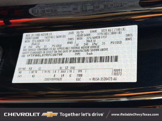 Used 2024 Ford F150 King Ranch w/ FX4 Off-Road Package AWD/4WD image 40