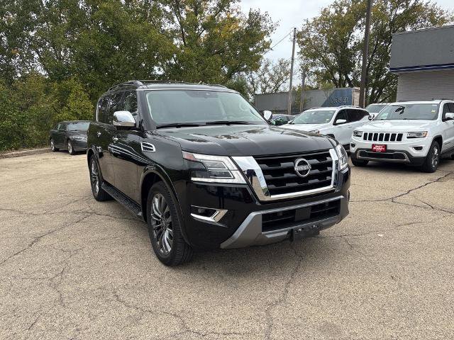 Certified 2023 Nissan Armada Platinum w/ Captain's Chairs Package image 1