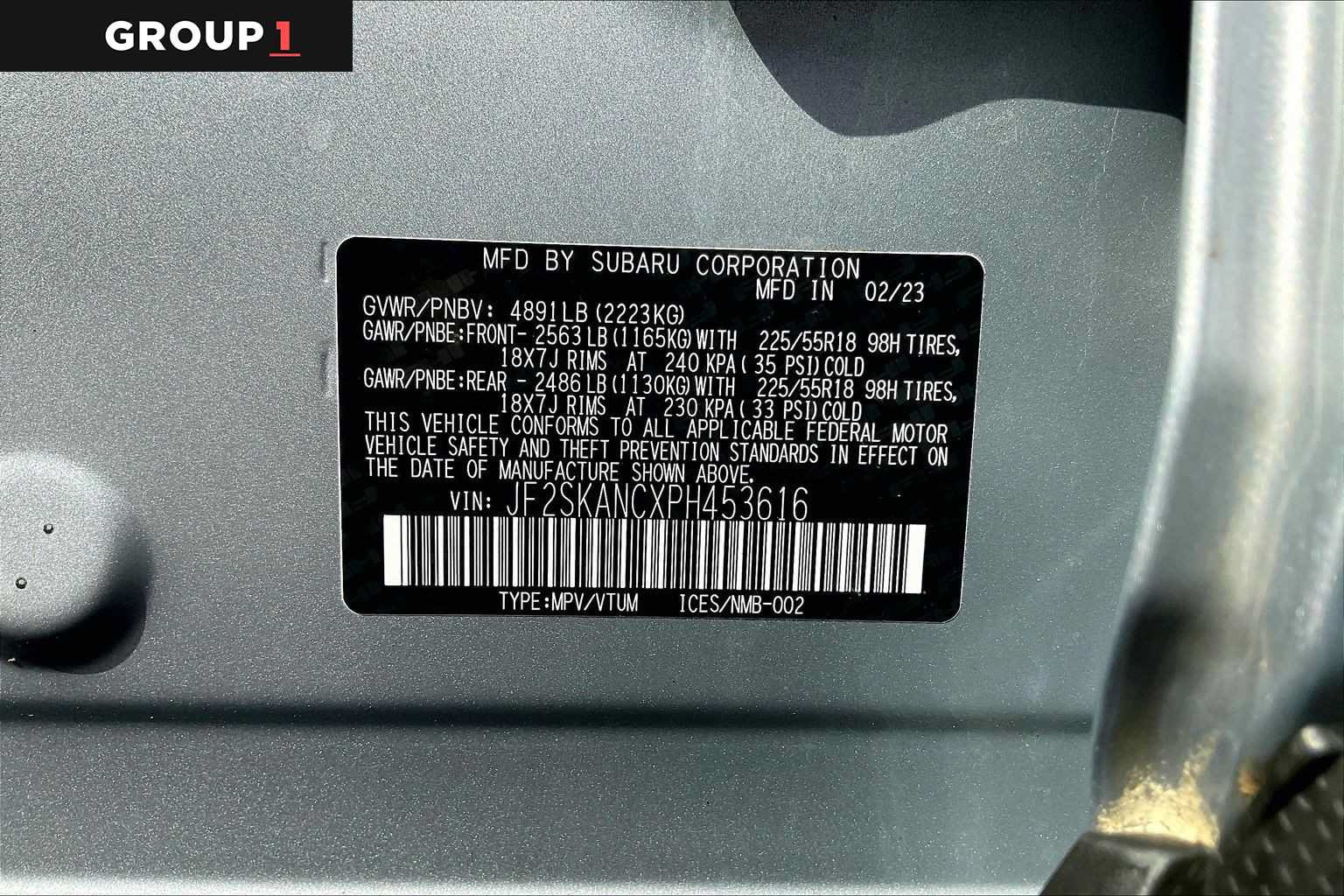 Certified 2023 Subaru Forester Limited AWD/4WD image 34