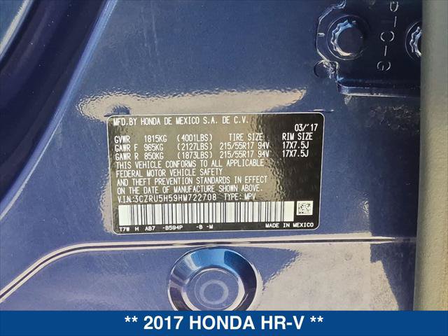Used 2017 Honda HR-V EX image 24